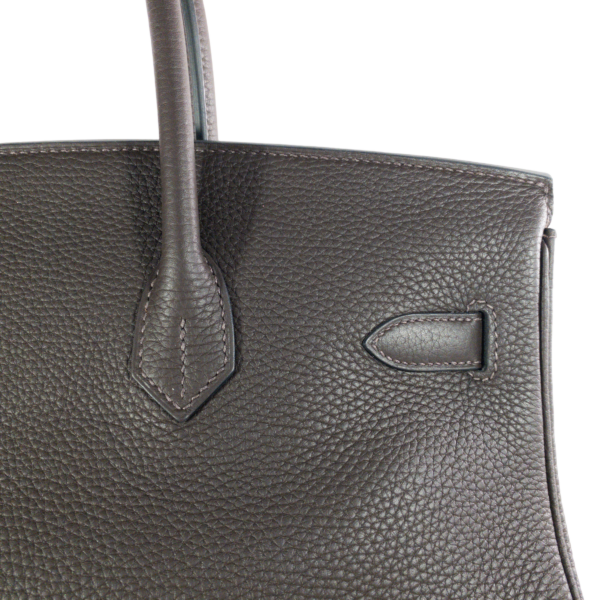 HM Chocolate Brown Birkin 35 GHW - Image 6