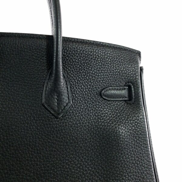 HM Birkin 25 Black Togo PHW - Image 6