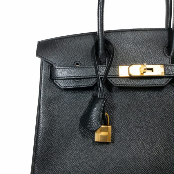 HM Black Epsom Birkin 30 GHW - Image 6