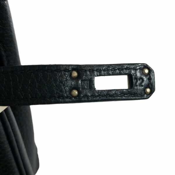 HM Birkin 25 Black Togo PHW - Image 15