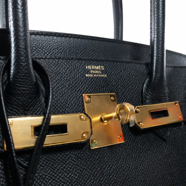 HM Black Epsom Birkin 30 GHW - Image 5