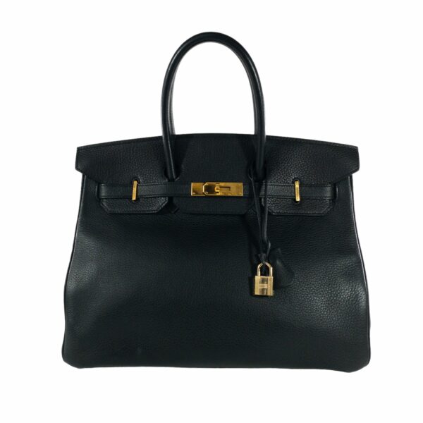 HM Black Birkin Vintage Shooting Star GHW