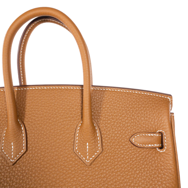 HM Birkin 25 Gold Togo PHW - Image 3