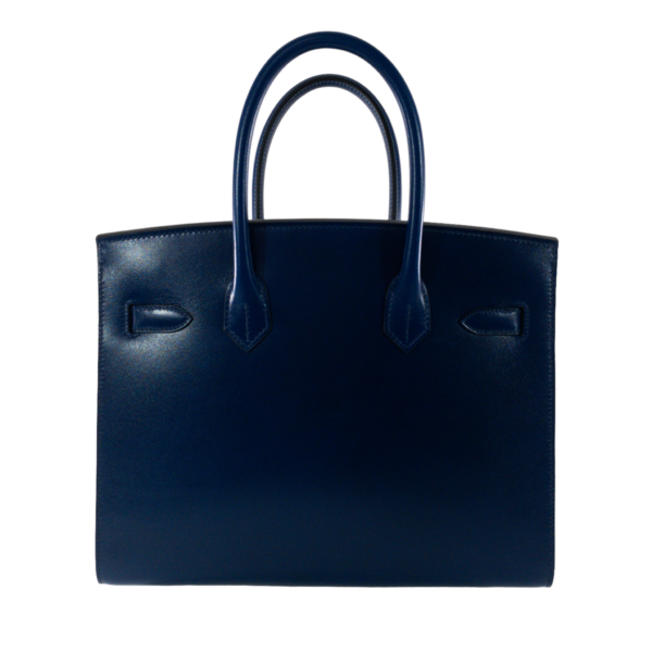 HM Blue Sapphire Sellier Birkin 30 - Image 2