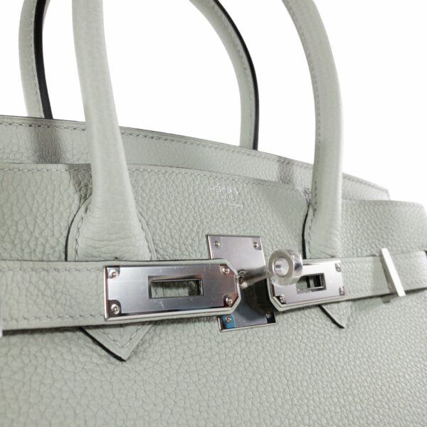 HM Gris Neve Togo Birkin 30 PHW - Image 7