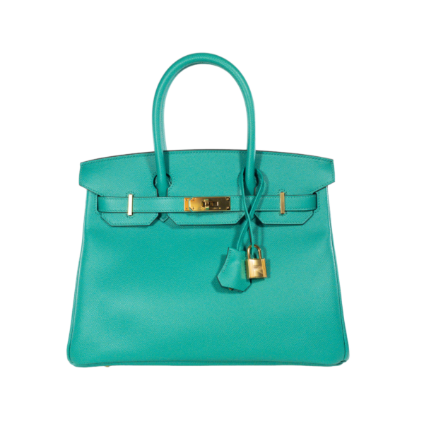 HM Vert Verone Birkin 30cm Epsom GHW