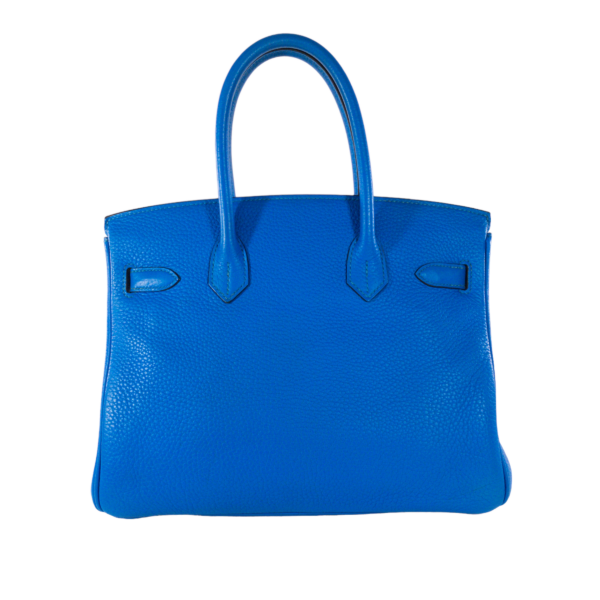 HM Blue Hydra Clemence Birkin 30cm GHW - Image 2