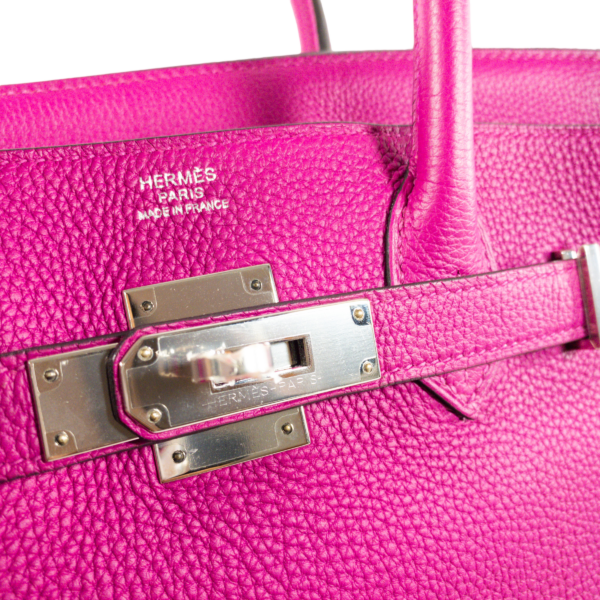 HM Rose Poupre Birkin 30 PHW - Image 9