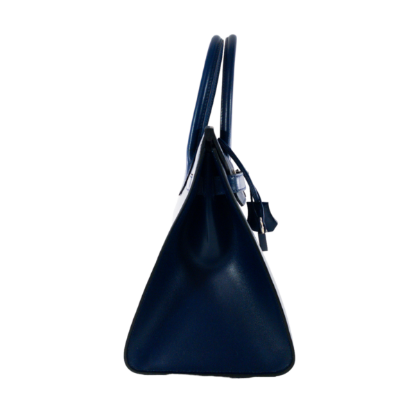 HM Blue Sapphire Sellier Birkin 30 - Image 3