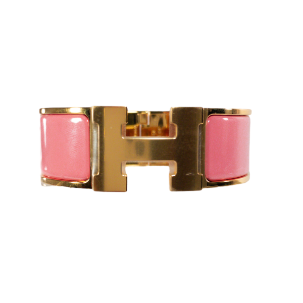 HM Papaye Wide Clic H Bracelet GHW - Image 5