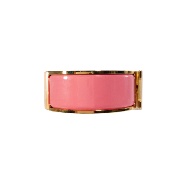 HM Papaye Wide Clic H Bracelet GHW - Image 2